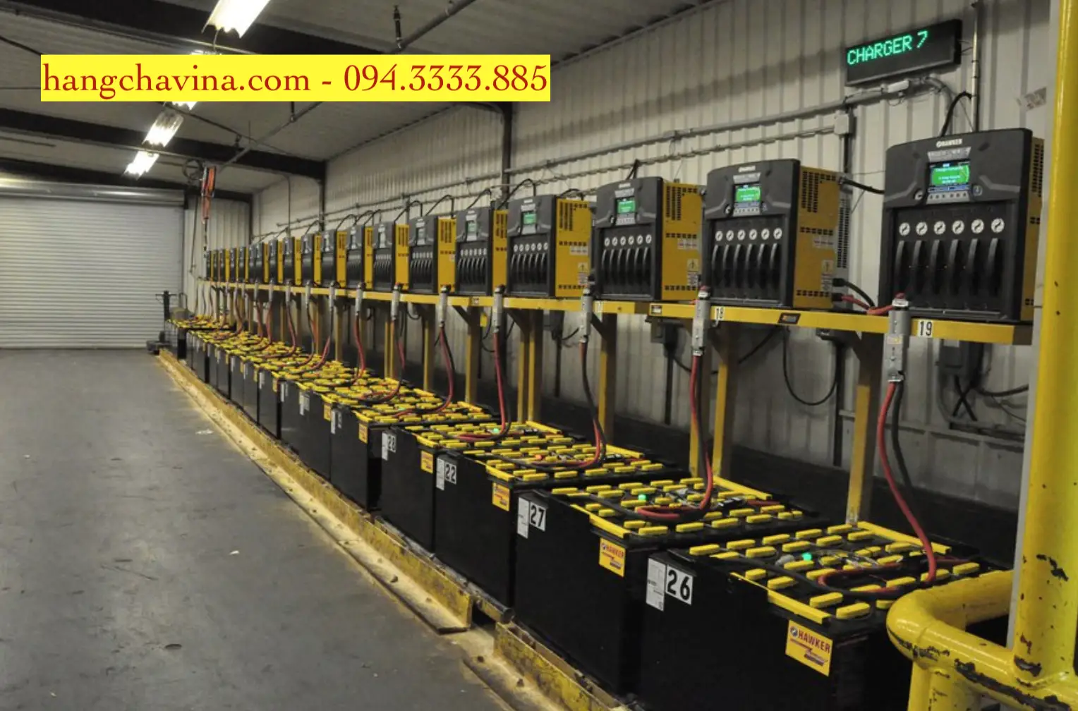 Sạc điện xe nâng Hangcha - 1